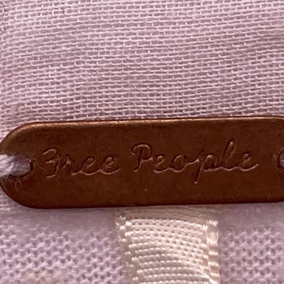 FREE PEOPLE PINK FLORAL BOHO PEASANT MINI DRESS - Picture 12 of 13